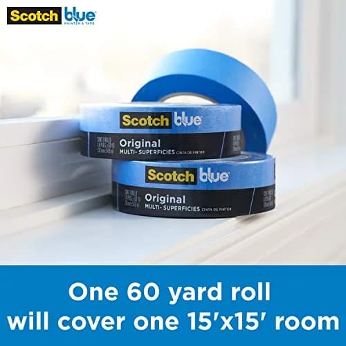 ScotchBlue Original Multi-Surface Painter’s Tape 0.94 inch (24mm) x 60 Yard Rolls (24-Pack) | Clean Release for Walls, Trim, Glass thumbnail 6