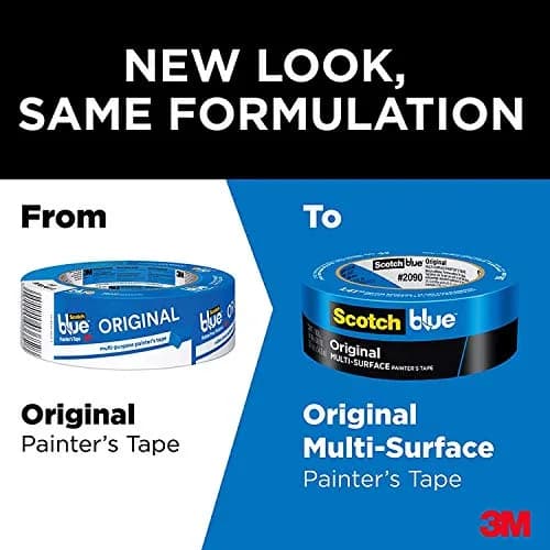 ScotchBlue Original Multi-Surface Painter’s Tape 0.94 inch (24mm) x 60 Yard Rolls (24-Pack) | Clean Release for Walls, Trim, Glass thumbnail 8