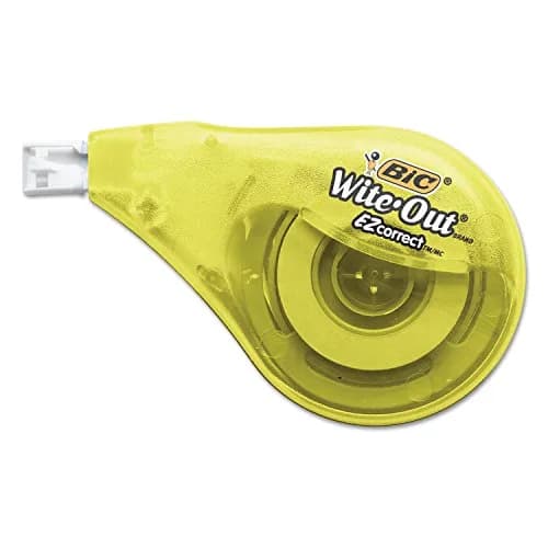 BIC WOTAPP418 Wite-Out EZ Correct Correction Tape 1/6-Inch x 400-Inch | Dry, Tear-Resistant, Visible Supply thumbnail 3