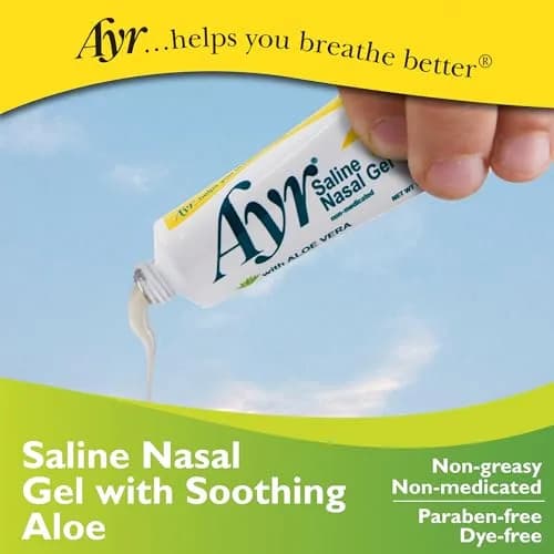 AYR Saline Nasal Gel with Aloe, 3 x 1 oz (3 oz Total) | Soothes Dry Noses thumbnail 6