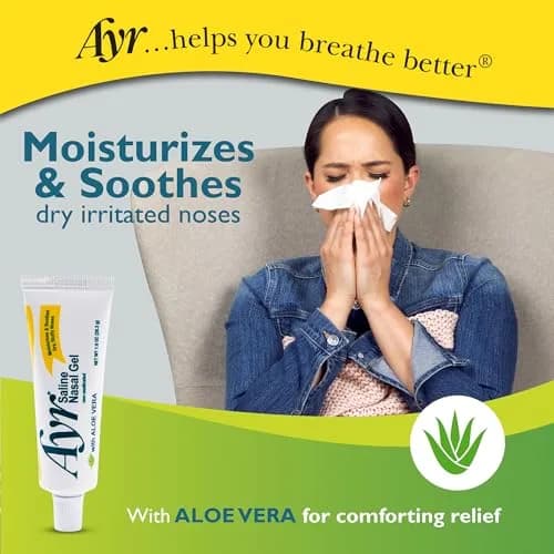 AYR Saline Nasal Gel with Aloe, 3 x 1 oz (3 oz Total) | Soothes Dry Noses thumbnail 3
