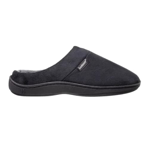 isotoner Men's Microsuede Devin Slip On Slippers with Cooling Memory Foam | Indoor/Outdoor Comfort (70-120 chars) thumbnail 6