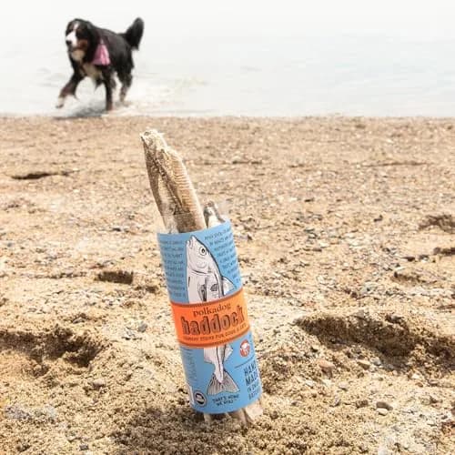 Polkadog Crunchy Haddock Skins Dog Treats | Single-Ingredient, 1lb | Omega-3 Rich, Hypoallergenic, Grain-Free thumbnail 8