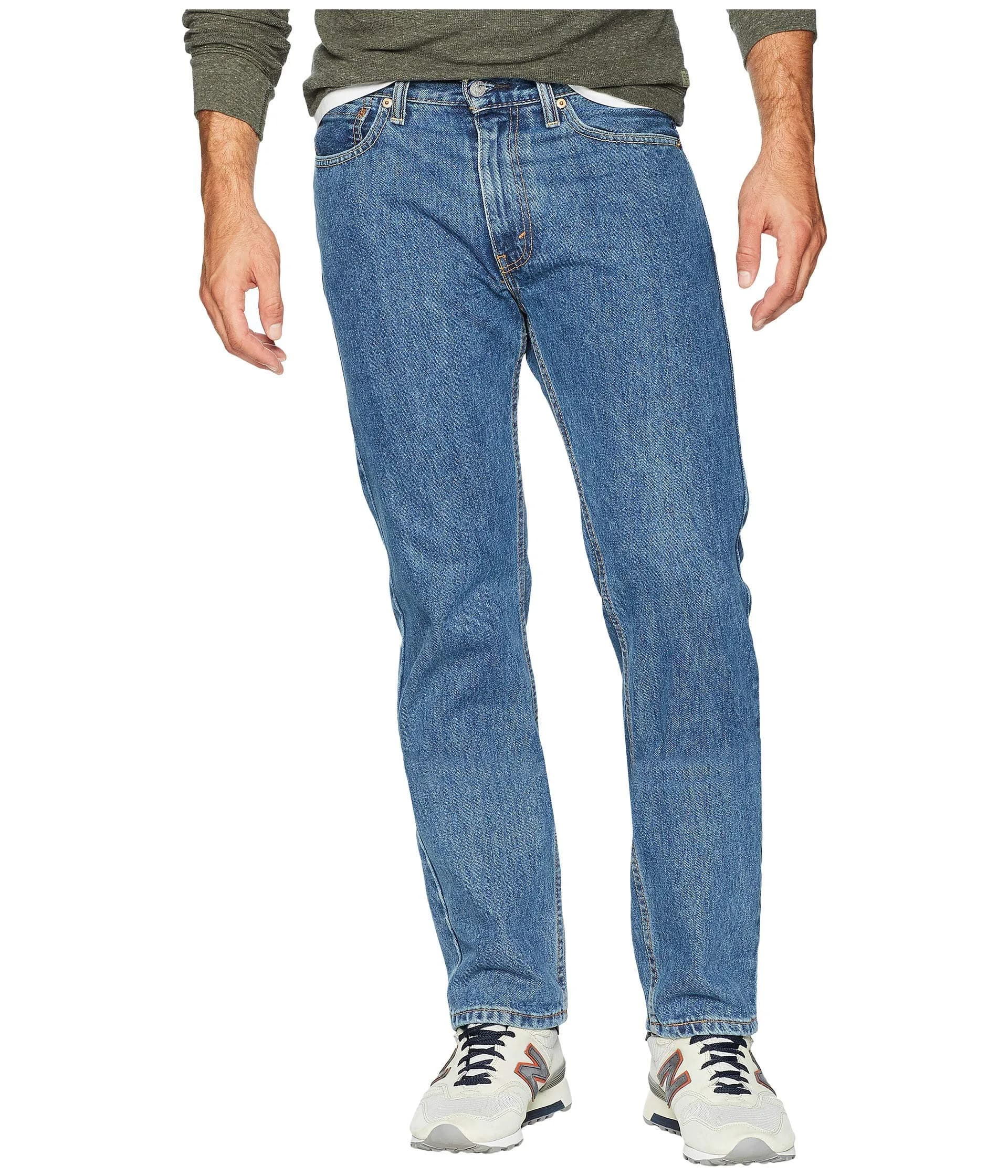 Levi's Men's 505 Regular Fit Jeans | Classic Straight Leg, Cotton Blend, USA Import (70-120c)