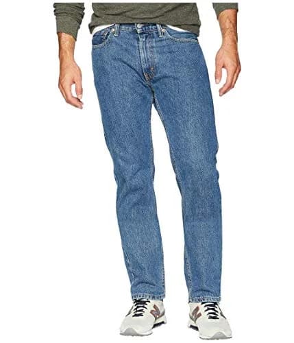 Levi's Men's 505 Regular Fit Jeans | Classic Straight Leg, Cotton Blend, USA Import (70-120c) thumbnail 1