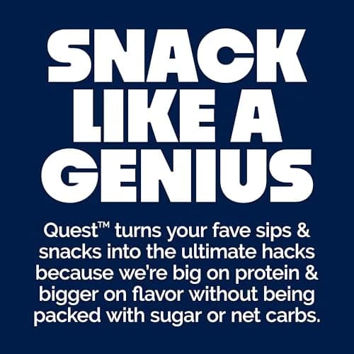 Quest Oatmeal Chocolate Chip Protein Bars 12 Count | 20g Protein, 5g Net Carbs, 13g Fiber thumbnail 4