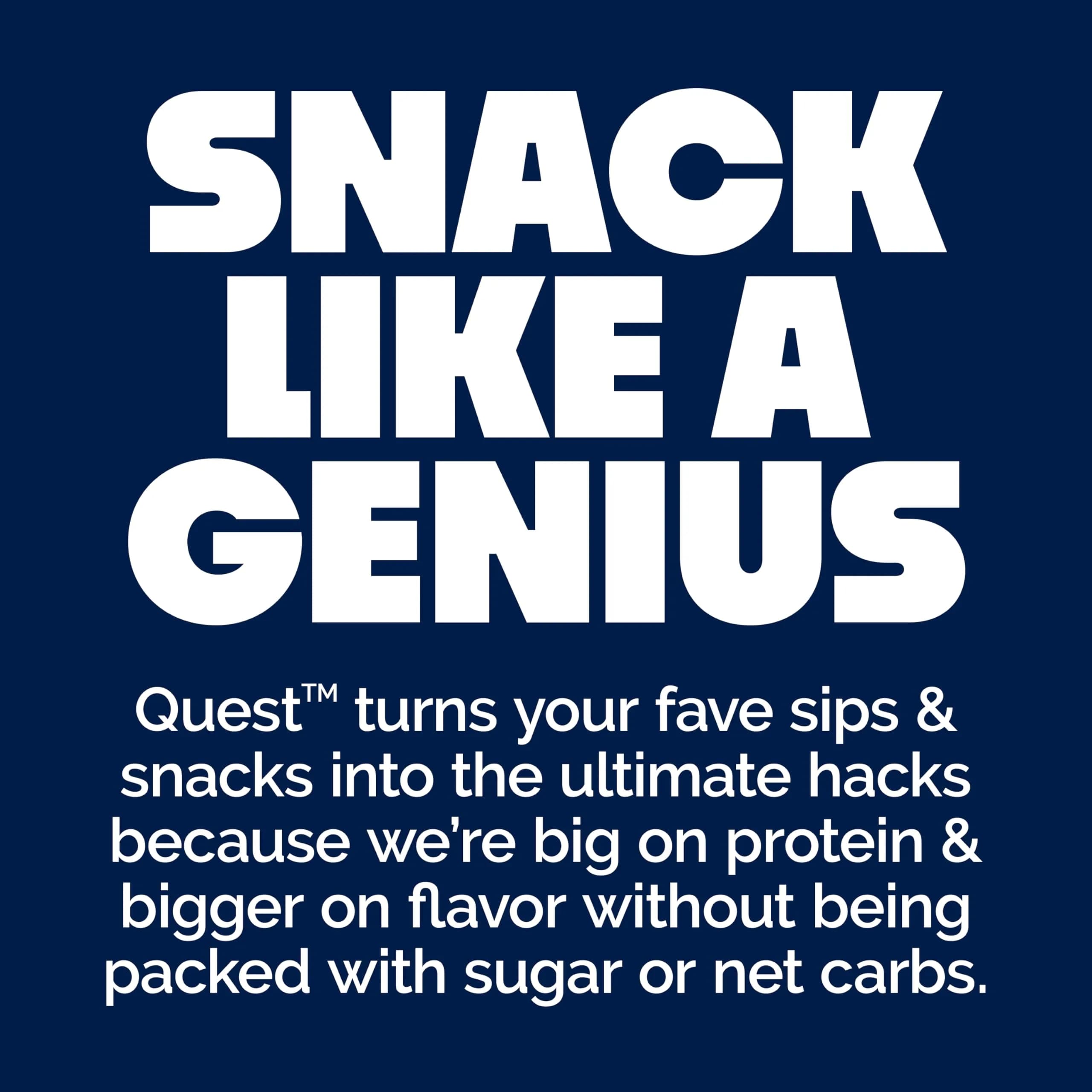 Quest Oatmeal Chocolate Chip Protein Bars 12 Count | 20g Protein, 5g Net Carbs, 13g Fiber - view 4