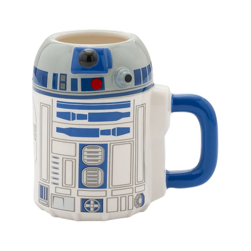 Vandor Star Wars R2-D2 Ceramic Sculpted Mug 591ml (20 Fl Oz) | Collectible Drinkware — R2-D2