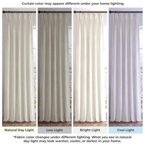 HPD Half Price Drapes Plush Velvet Blackout Curtains 25W x 96L | Light & Noise Blocker thumbnail 3
