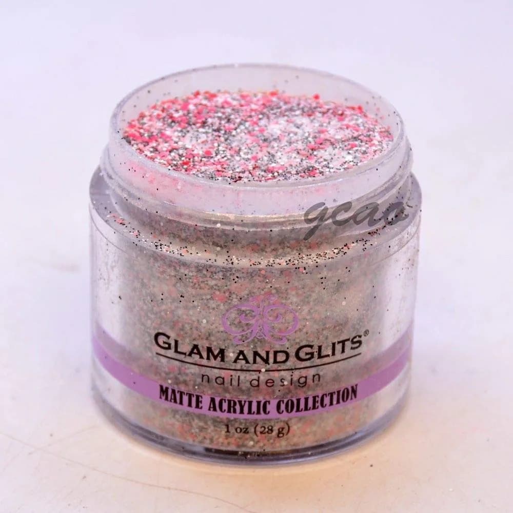 Glam and Glits Berry Acrylic Powder 1 oz (28 g) | Professional Nail Sculpting Formula - main product image