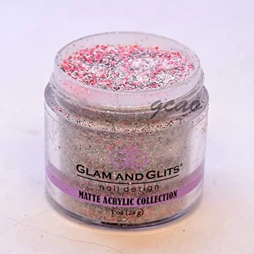 Glam and Glits Berry Acrylic Powder 1 oz (28 g) | Professional Nail Sculpting Formula thumbnail 1
