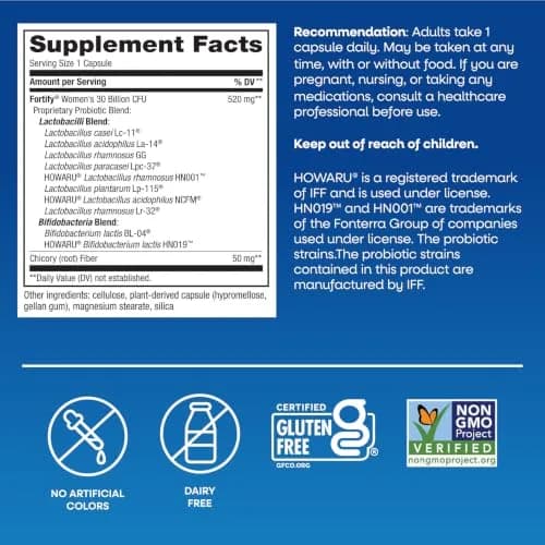 Nature's Way Fortify Women’s Probiotic 30 Billion CFU | Supports Digestive, Vaginal & Immune Health in Women thumbnail 6