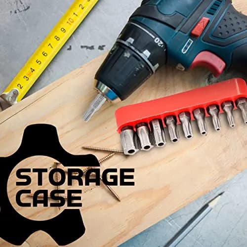 RamPro Torx Plus 5-Point Security Bit Set 12Pc 1" Length | Tamper-Proof & Torque Kit for Auto, Electronics, Construction thumbnail 5