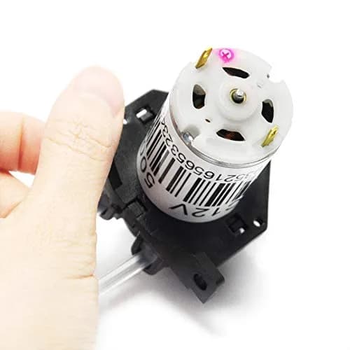 Gikfun 12V DC Dosing Pump Peristaltic Dosing Head with Connector for Aquarium Lab Analytic Diy thumbnail 5