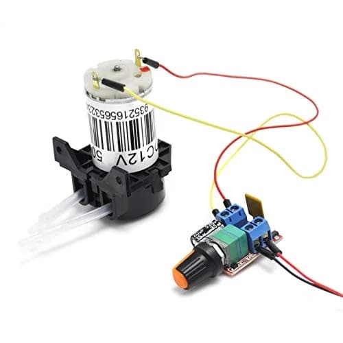 Gikfun 12V DC Dosing Pump Peristaltic Dosing Head with Connector for Aquarium Lab Analytic Diy thumbnail 3