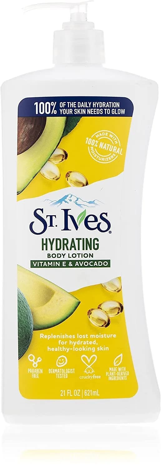 St. Ives Daily Hydrating Body Lotion Vitamin E 42 Fl Oz (Pack of 2) | Deep Moisture & Protection — 42 Fl Oz