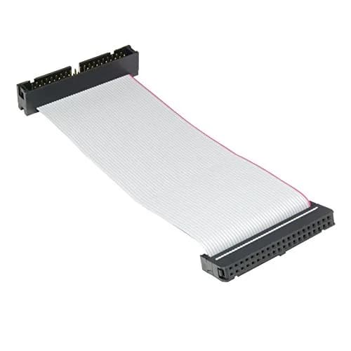RIITOP 40-Pin Male to Female IDE Extension Cable 6 inch (15.2 cm) | Connects 3.5" IDE HDDs, 5.25" IDE CD/DVD Drives thumbnail 3