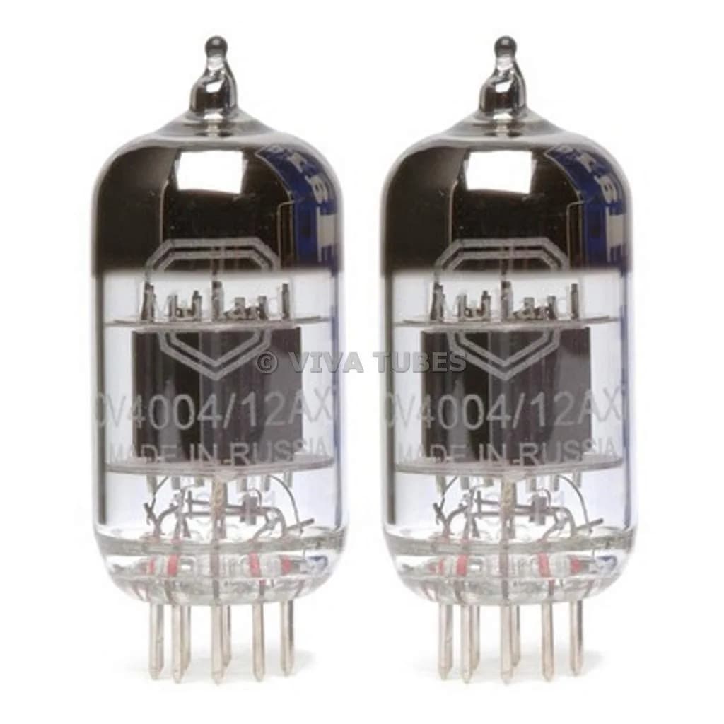 Mullard CV4004 / 12AX7 Matched Pair | Tube Amplifier Parts for Guitar & Bass
