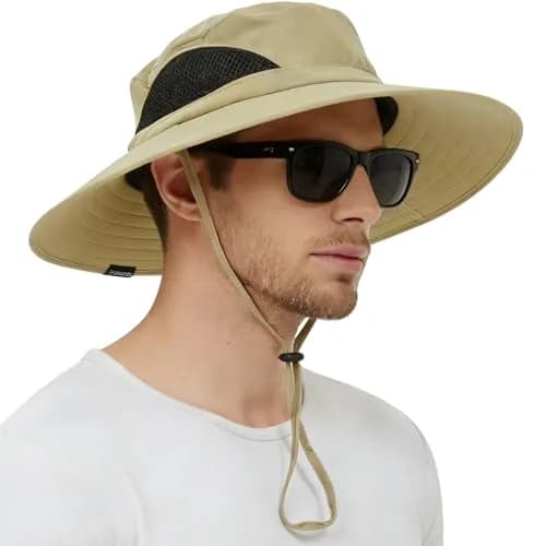 EINSKEY Wide Brim Sun Hat UPF 50+ Waterproof Packable for Men & Women | UV Protection & Breathable (70-120 chars) thumbnail 1