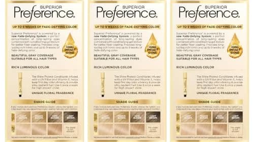 L'Oreal Paris Superior Preference Permanent Hair Color 9.5NB Lightest Natural Blonde (3 x 1 Kit) | Fade-Defying Color for 9 Weeks thumbnail 6