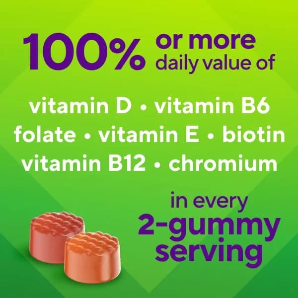 Vitafusion Multivitamin Gummies for Adults | 120 Count (40g) | Assorted Fruit Flavors | Gluten & Dairy Free - view 5