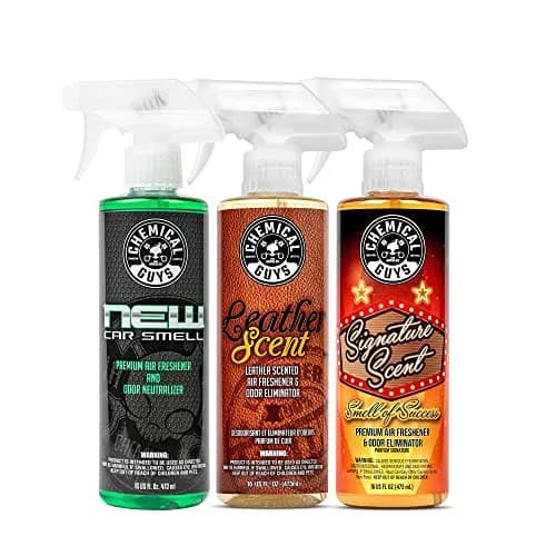 Chemical Guys Air Freshener Kit 3 x 444ml (3 x 16 fl oz) | Odor Eliminator for Cars thumbnail 1