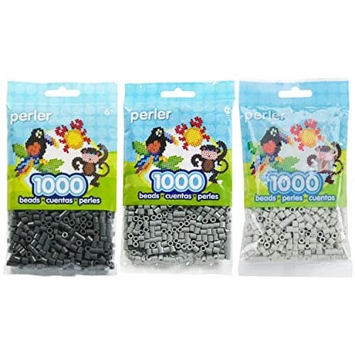 Perler Bead Bag Grey Group | Fuse & Perler Beads for Kids & Crafts in India thumbnail 1