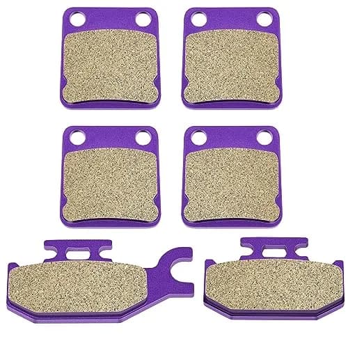 SCITOO Front and Rear Brake Pads for Yamaha Big Bear 400 2003-2006 FA54 | OEM Replacement, Carbon Fiber, Easy Fit thumbnail 1