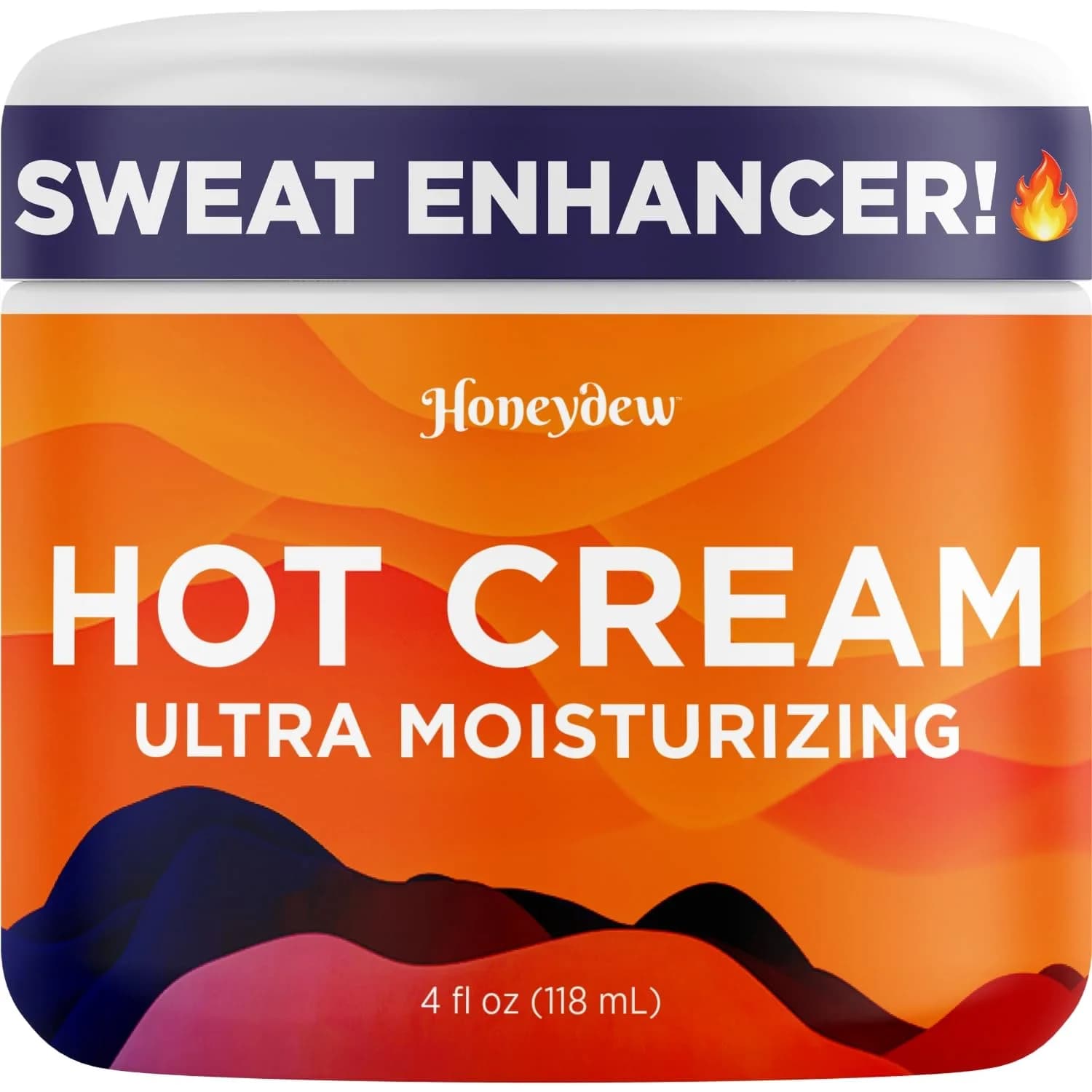 Maple Holistics Hot Firming Lotion Sweat Enhancer 4 Fl Oz | Skin Tightening Cream for Stomach Fat & Cellulite