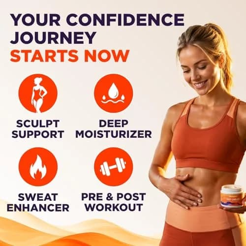 Maple Holistics Hot Firming Lotion Sweat Enhancer 4 Fl Oz | Skin Tightening Cream for Stomach Fat & Cellulite thumbnail 2