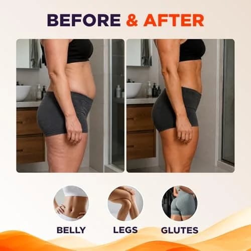 Maple Holistics Hot Firming Lotion Sweat Enhancer 4 Fl Oz | Skin Tightening Cream for Stomach Fat & Cellulite thumbnail 4