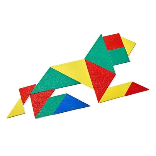 hand2mind Small Plastic Tangrams Set of 4 | Geometry & Problem Solving for Kids thumbnail 4