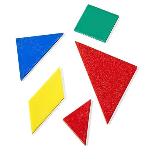 hand2mind Small Plastic Tangrams Set of 4 | Geometry & Problem Solving for Kids thumbnail 5
