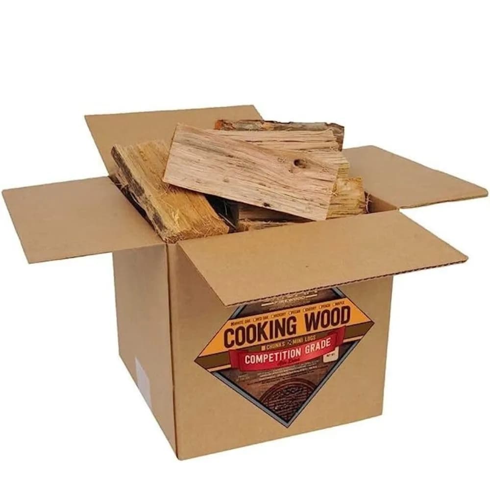 Smoak Firewood White Oak 8in Mini Splits | USDA Certified Kiln Dried for Pizza & Grilling - main product image