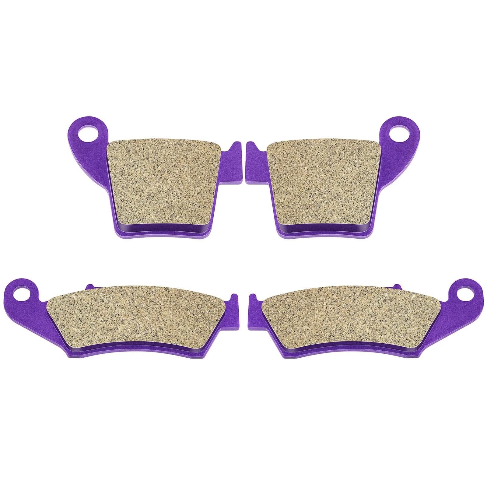 SCITOO Front and Rear Brake Pads for Honda CR125R 2002-2007 | OEM Quality, Carbon Fiber