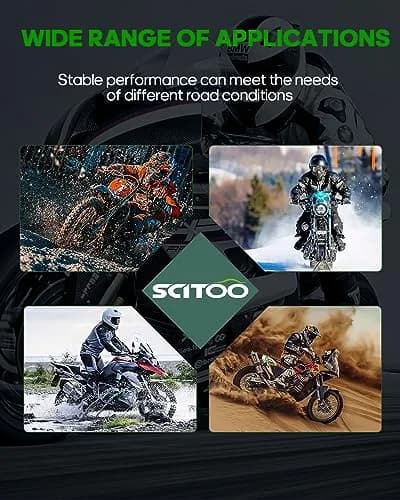 SCITOO Front and Rear Brake Pads for Honda CR125R 2002-2007 | OEM Quality, Carbon Fiber thumbnail 6