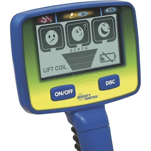 Bounty Hunter Junior T.I.D. Metal Detector for Kids | 6-inch Coil, Blue thumbnail 3