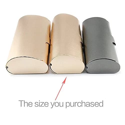 EZESO ESSENTIAL SKINCARE Hard Shell Eyeglass Case | Aluminum Alloy & Suede, Black-Small, 16cm (6.3in) thumbnail 9