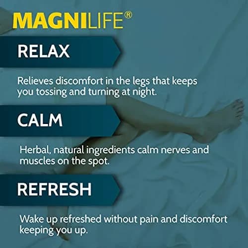 MagniLife Relaxing Leg Cream 4 Oz | Fast-Absorbing Lavender & Magnesium Bedtime Moisturizer thumbnail 3