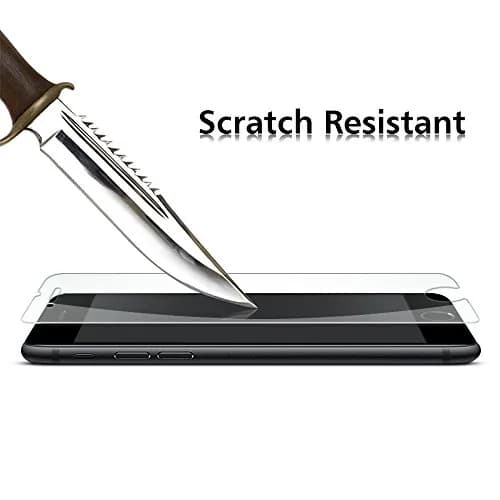 OMOTON SmoothArmor 9H Tempered Glass Screen Protector for iPhone 8 Plus / 7 Plus | HD Scratch Resistant 2 Pack thumbnail 5