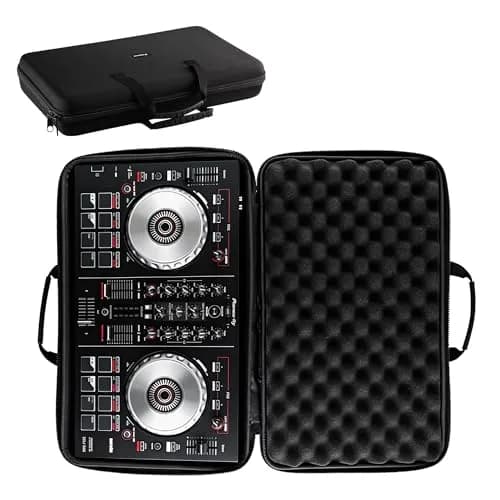 caseling Hard Case Fits Pioneer DJ DDJ-FLX4 2-Channel Controller | Rigid EVA Travel Organizer for DJ Gear thumbnail 1