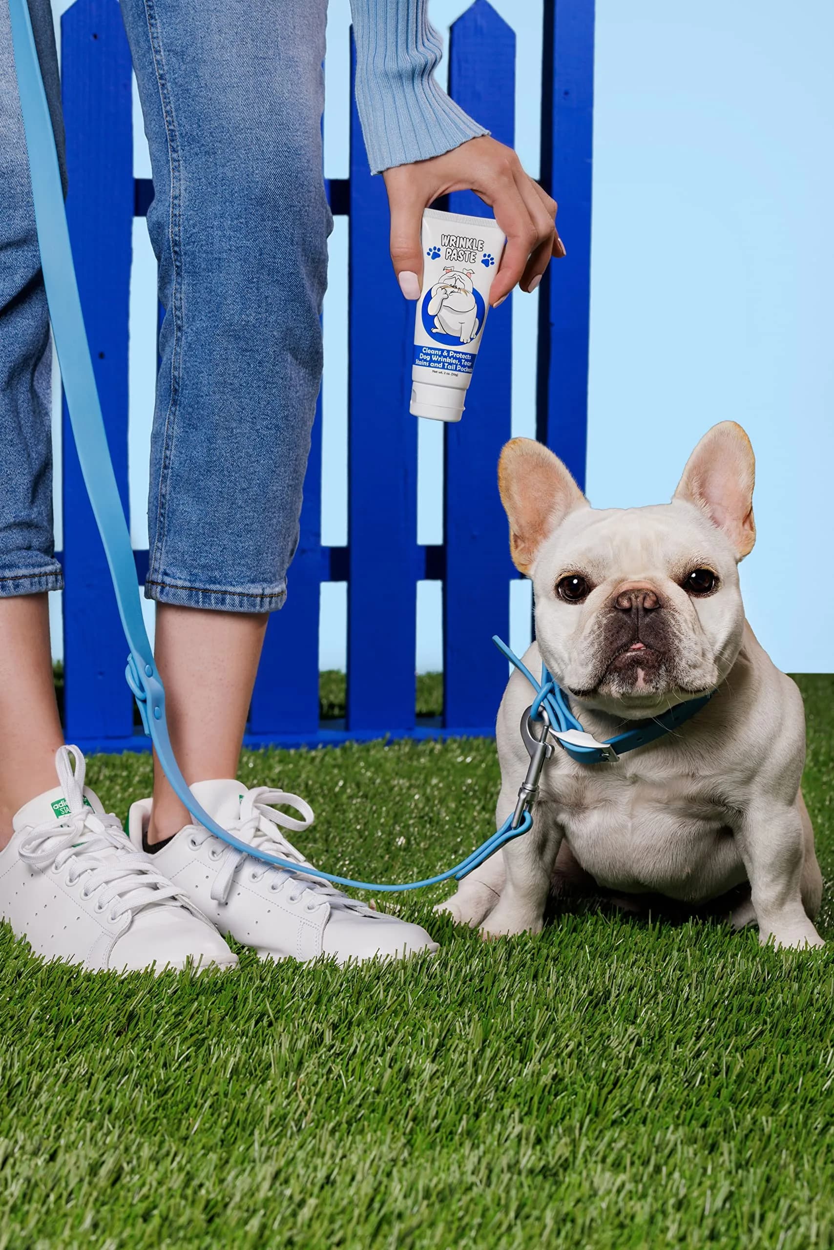 Squishface Wrinkle Paste for Bulldogs & Pugs 59ml (2oz) | Gentle Wrinkle Cleaner for Dogs - view 6