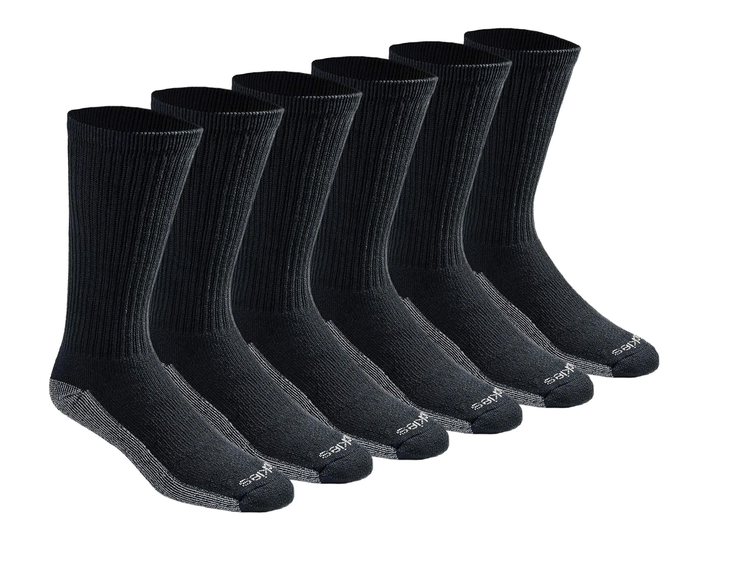 Dickies Dri-Tech Moisture Control Crew Socks Medium | Moisture-Wicking Comfort for Men - main product image