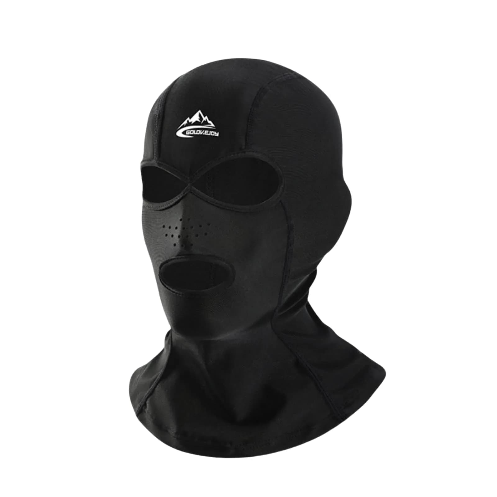 Xmipbs Full Face UV Protection Swimming Mask for Adults | Sunblock & Jellyfish Shield (70-120 chars) — Black