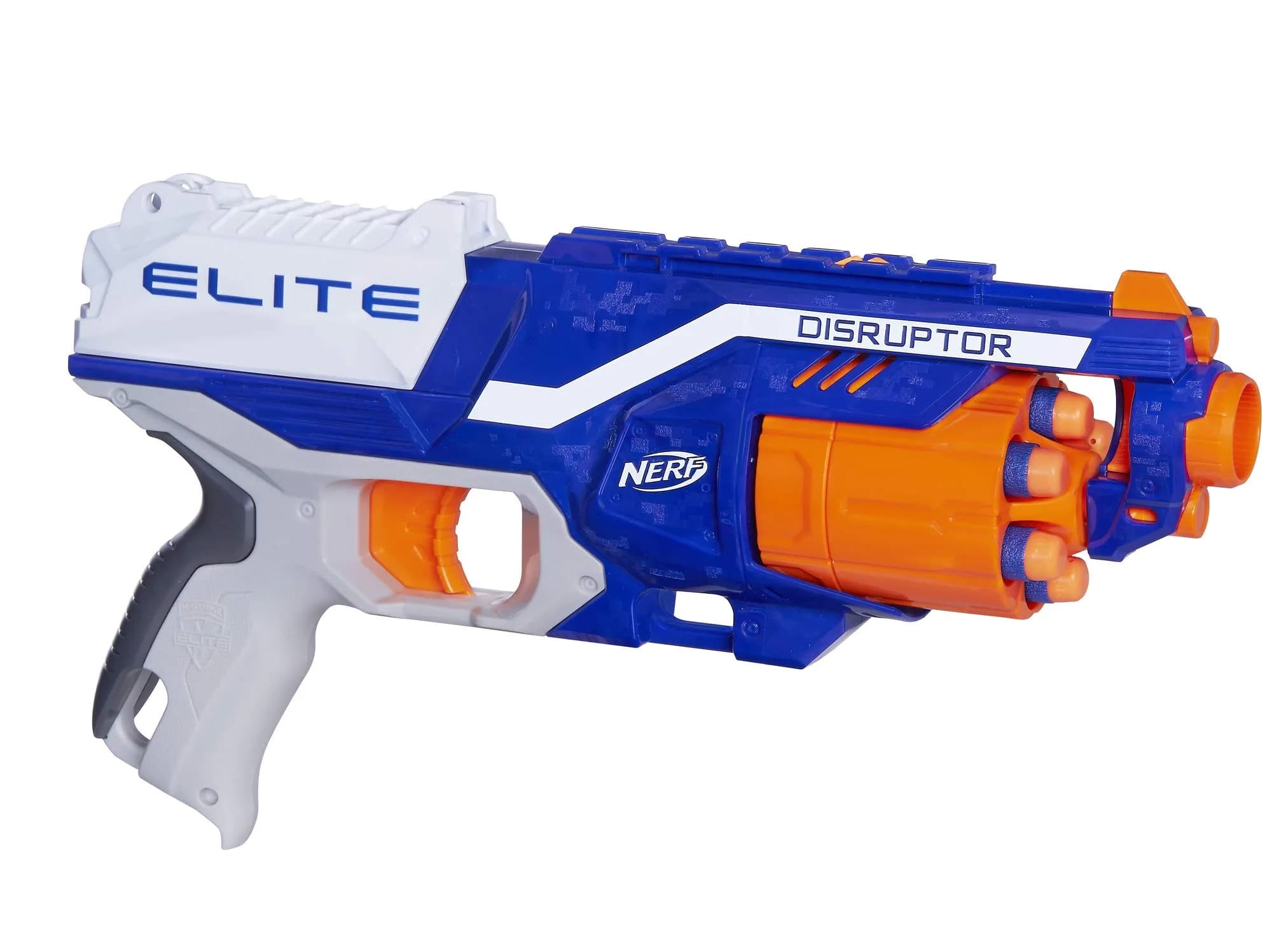 Nerf Disruptor Elite Blaster | 6-Dart Rotating Drum, Slam Fire, Fires Darts up to 27 meters - main product image