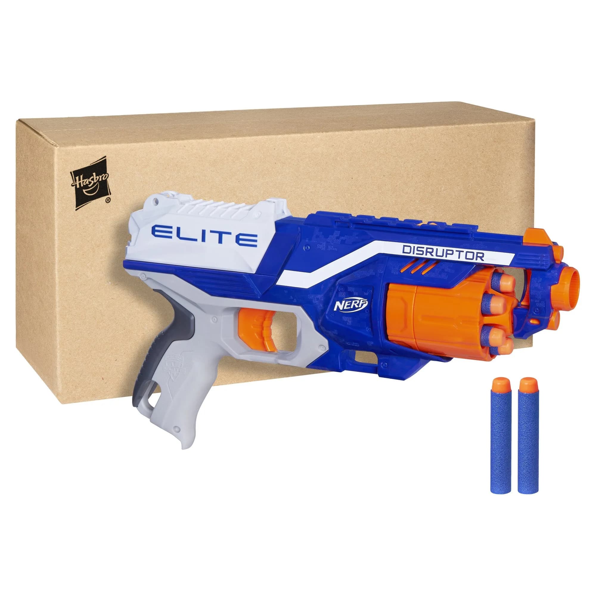 Nerf Disruptor Elite Blaster | 6-Dart Rotating Drum, Slam Fire, Fires Darts up to 27 meters - view 2