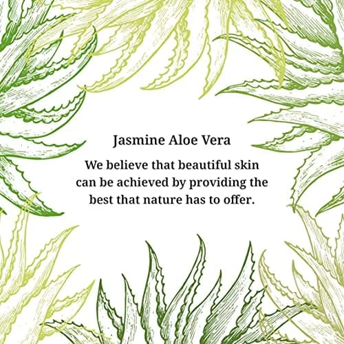 Jasmine Aloe Vera Massage Cream 400 g | Deep Moisturizer & Anti-Aging Therapy with Organic Aloe Vera thumbnail 8