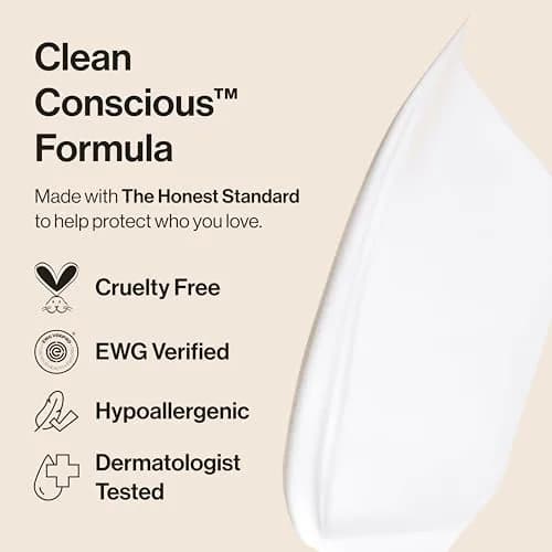 The Honest Company Face and Body Lotion, Lavender Calm, 251ml (8.5 fl oz) | Hypoallergenic, Dermatologist-Tested thumbnail 5
