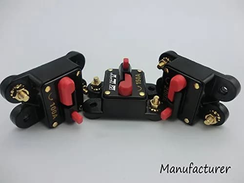 KCT Car Audio Circuit Breaker 200A | 12V/24V System Protection, Mount Panel or Firewall, Water-Resistant thumbnail 4