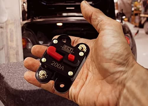 KCT Car Audio Circuit Breaker 200A | 12V/24V System Protection, Mount Panel or Firewall, Water-Resistant thumbnail 2